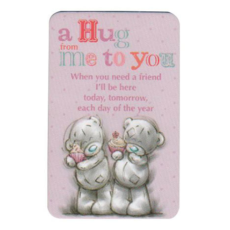 Hug From Me to You Me to You Bear Message Card £0.75